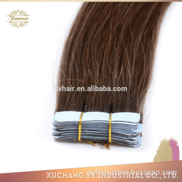 high quality Fast shipping Hot Selling No Sheeding Remy Quality long time use tape hair human hair extensions